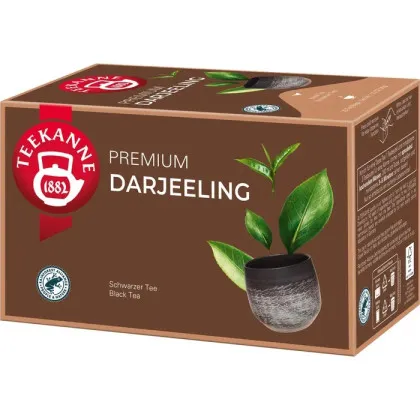 Teekanne Premium Darjeeling 20 x 1,75g Teebeutel